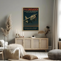 F-8 Crusader The Last of the Gunfighters Poster PosterGoat