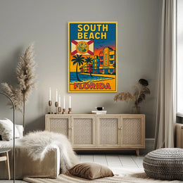 South Beach Florida Poster