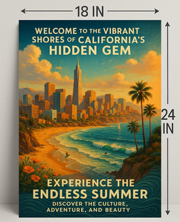 Californias Hidden Gem Poster PosterGoat