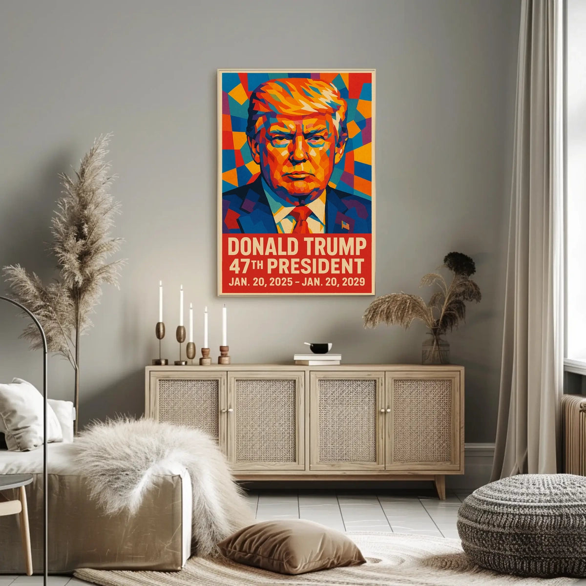 Donald Trump 47th President Poster