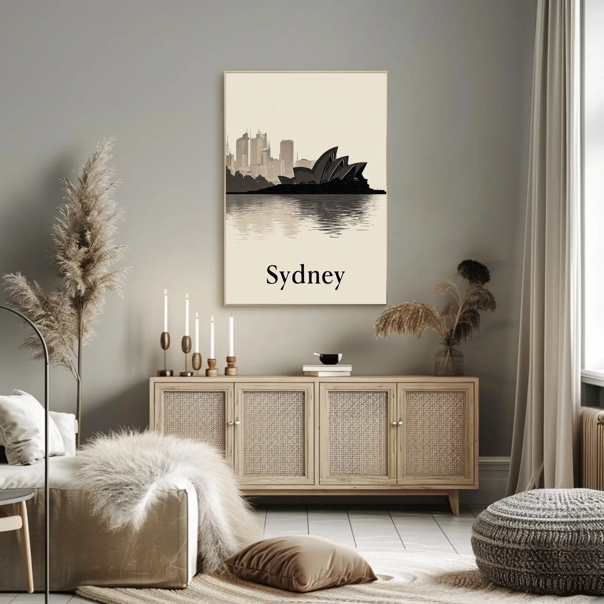 Sydney Skyline Poster