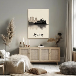 Sydney Skyline Poster