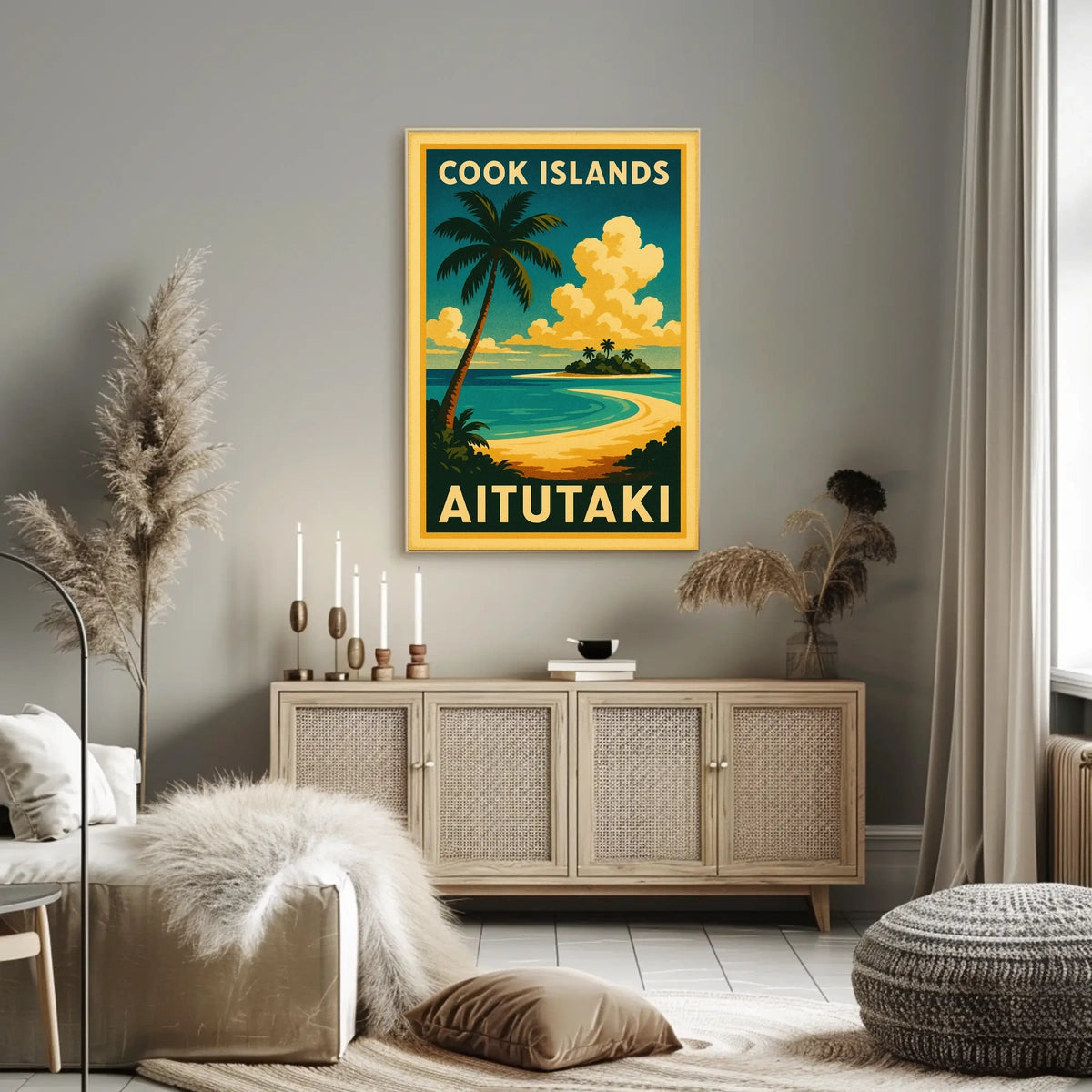 Aitutaki Paradise Poster