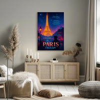 Paris City of Light Poster