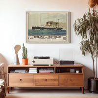Vintage Maritime Adventure Poster PosterGoat