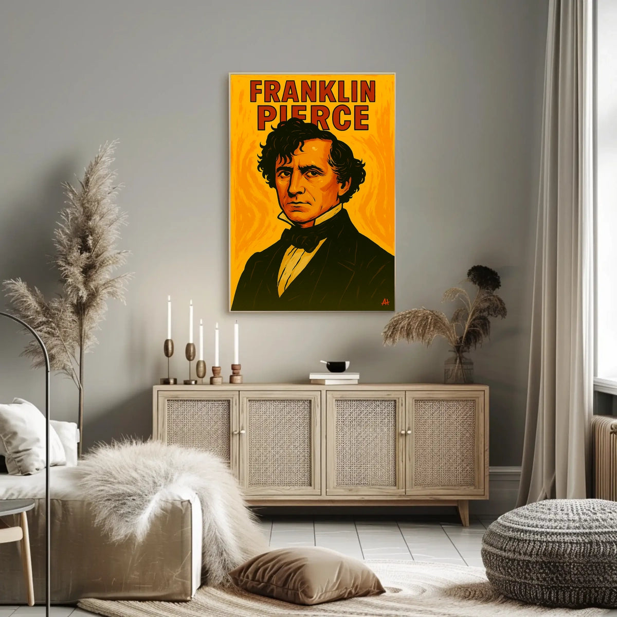Franklin Pierce Poster