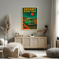 Desert Road Trip Poster
