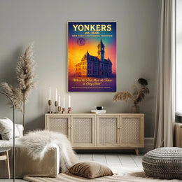 Yonkers New Yorks Historical Frontier Poster PosterGoat