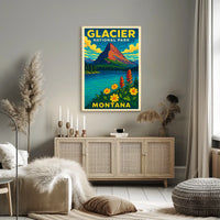 Glacier National Park Montana Poster