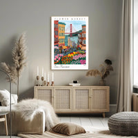 San Francisco Flower Market Poster PosterGoat