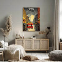 Berlin in the Rain Poster