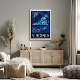 Virginia In Prism Poster