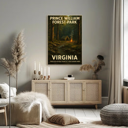 Prince William Forest Park Virginia Poster