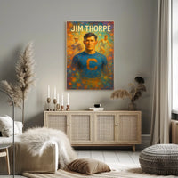 Jim Thorpe A Legendary Athlete Poster