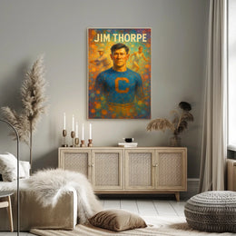 Jim Thorpe A Legendary Athlete Poster