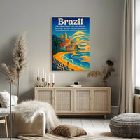 Discover Brazil Poster