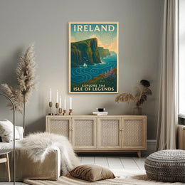 Explore The Isle Of Legends Poster