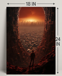 Gateway To The Cityscape Poster