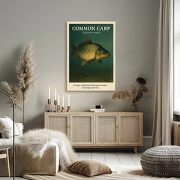 Common Carp Cyprinus carpio Poster