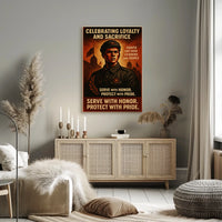 Celebrating Loyalty and Sacrifice Poster