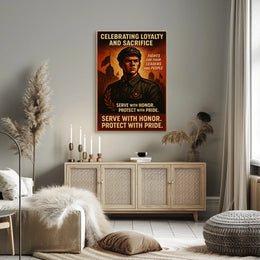 Celebrating Loyalty and Sacrifice Poster