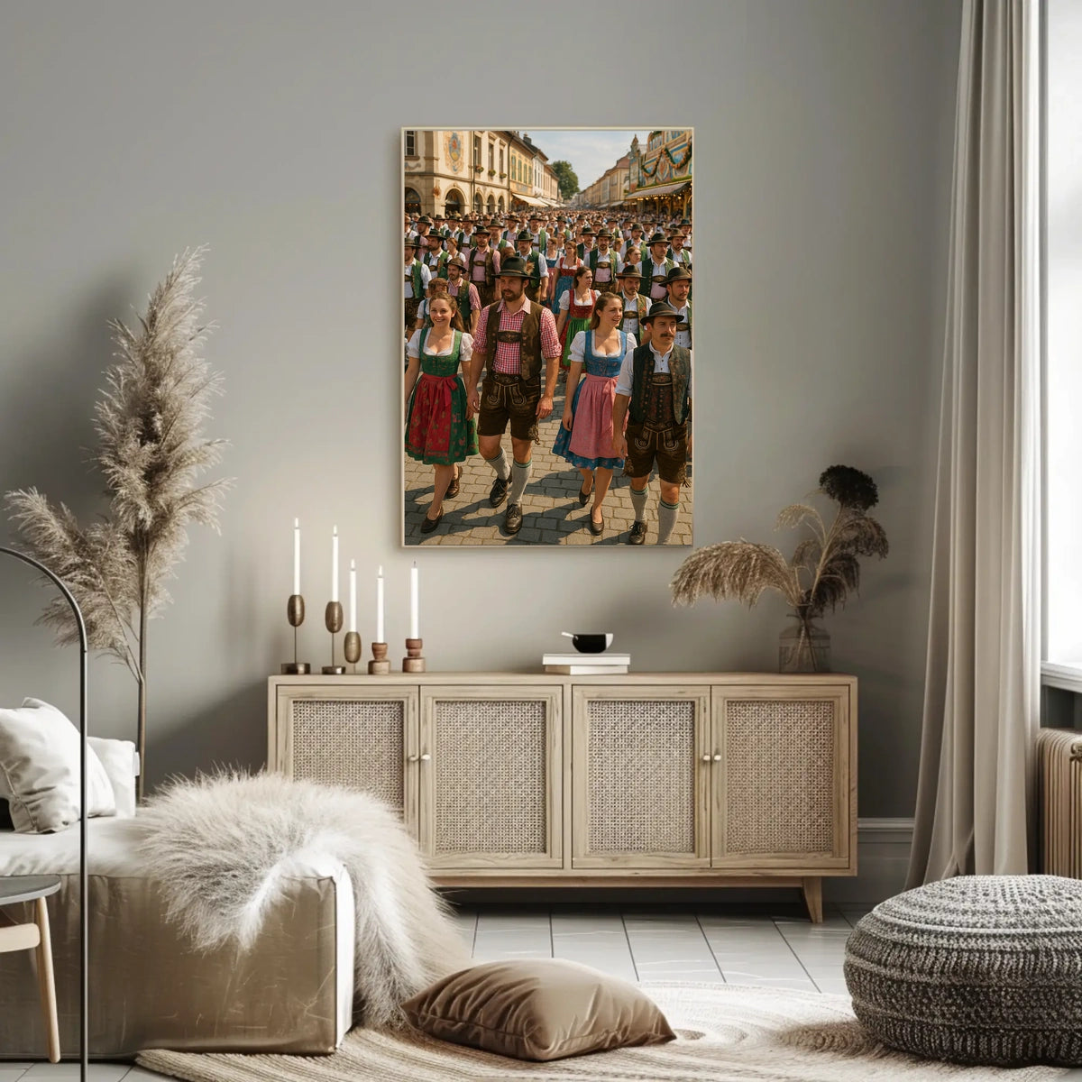 Bavarian Festival Parade Poster