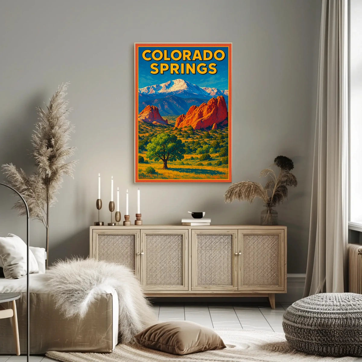 Colorado Springs Scenic Poster