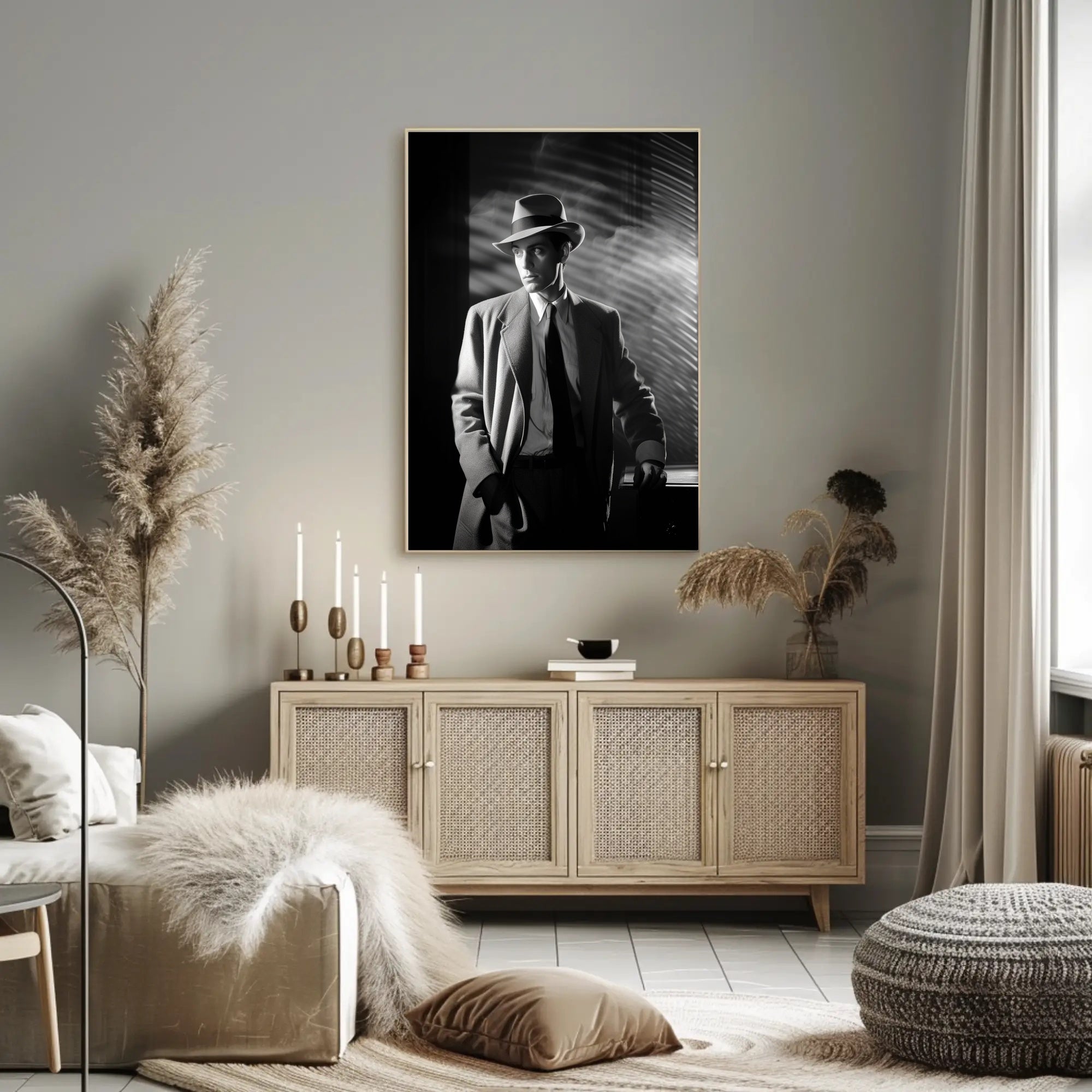 Classic Noir Detective Poster