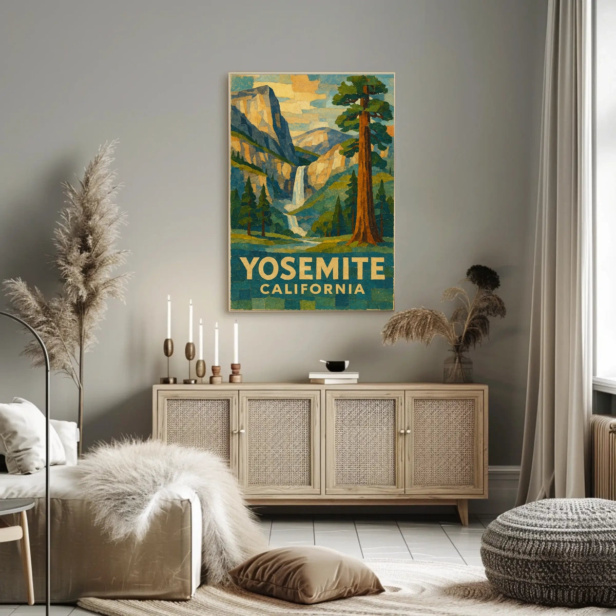 Yosemite National Park Poster