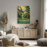 Yosemite National Park Poster