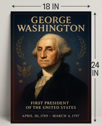 George Washington 1st President Poster PosterGoat