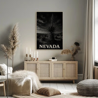 Nevada Desert Landscape Poster