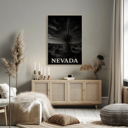 Nevada Desert Landscape Poster