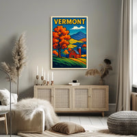 Autumn In Vermont Poster