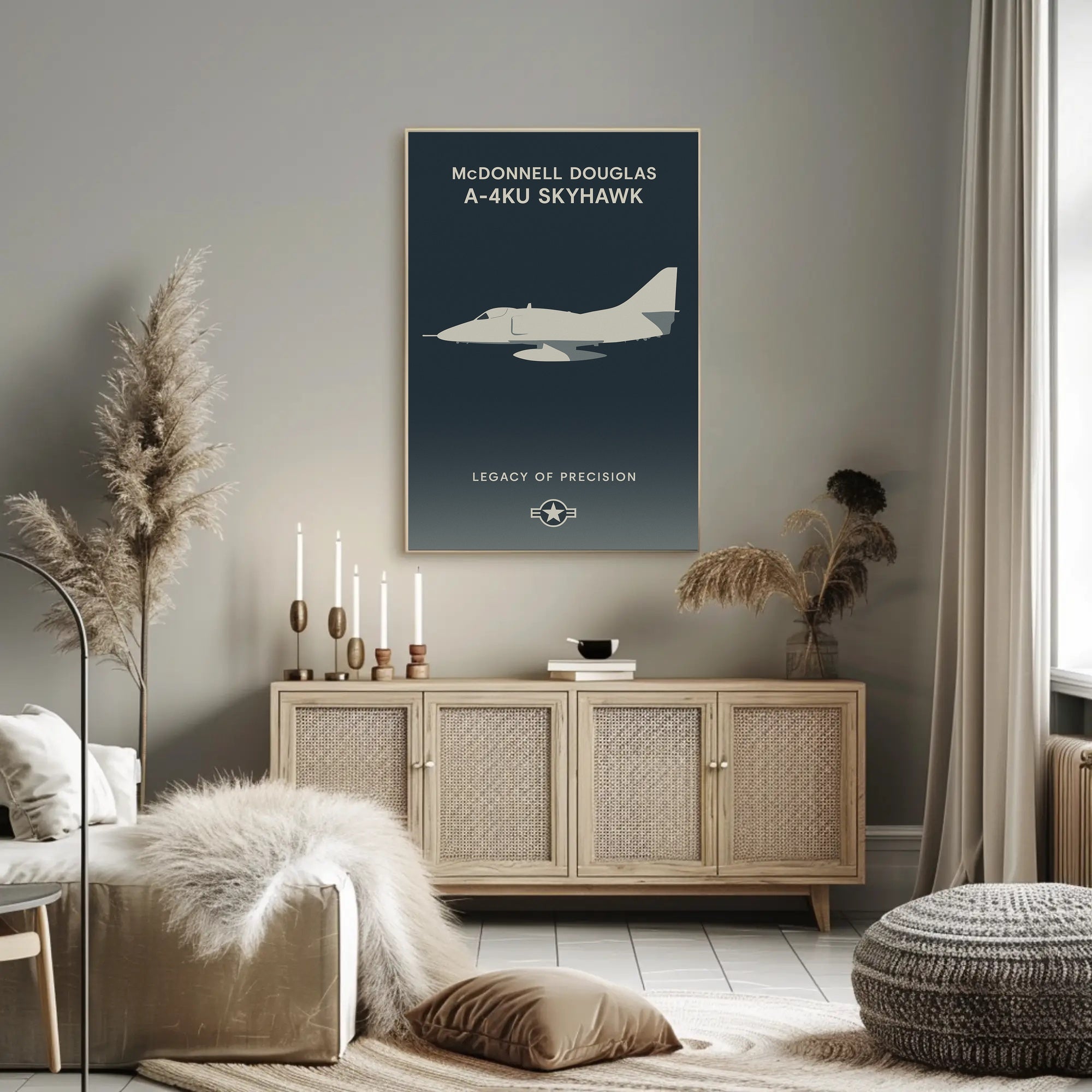 McDonnell Douglas A-4KU Skyhawk Poster PosterGoat