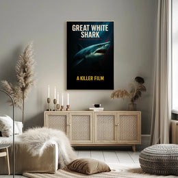 Great White Shark The Oceans Predator Poster PosterGoat