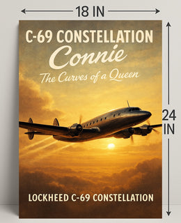 C-69 Constellation Connie Poster PosterGoat