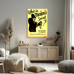 Mardoni's Magical Escape Vintage Artistic Pop Culture Poster
