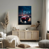 Sleek Elegance in the City Poster PosterGoat