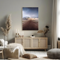 Misty Mountain Road Poster