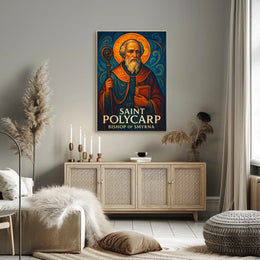 Saint Polycarp Bishop of Smyrna Poster