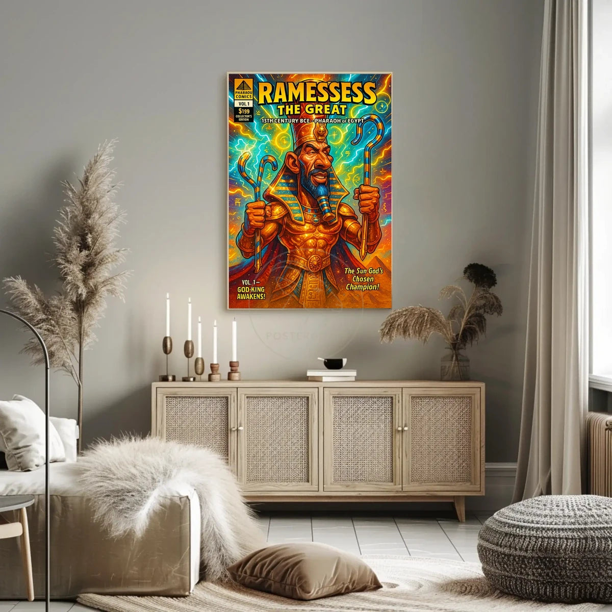 Ramesses the Great: Heroic Legacy Cultural or Heritage Poster
