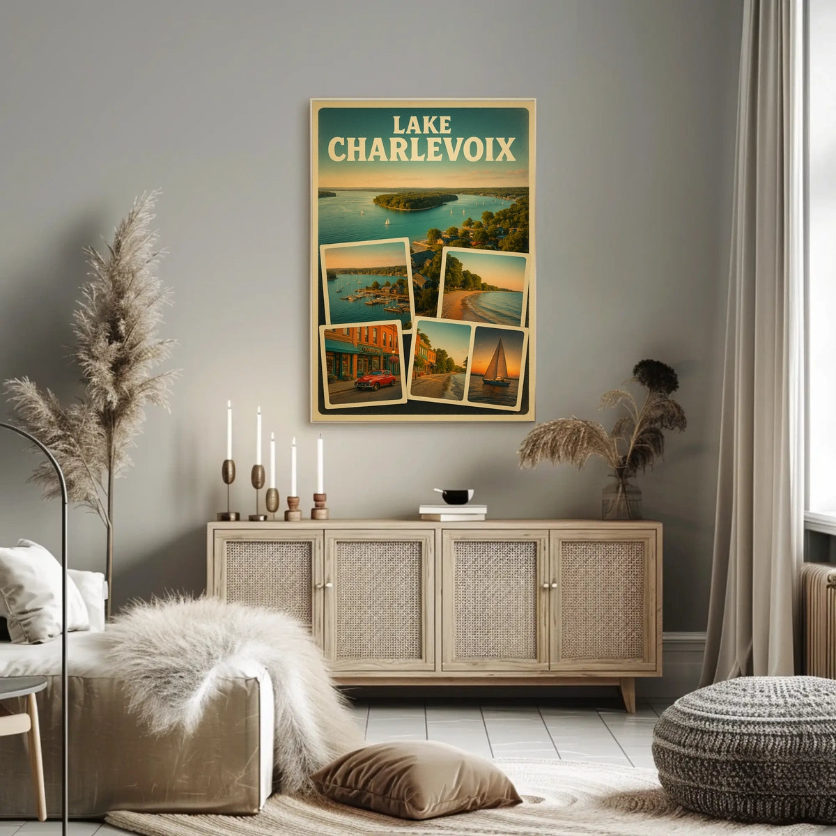 Lake Charlevoix Poster