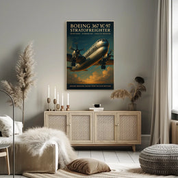 Boeing 367 YC-97 Stratofreighter Poster
