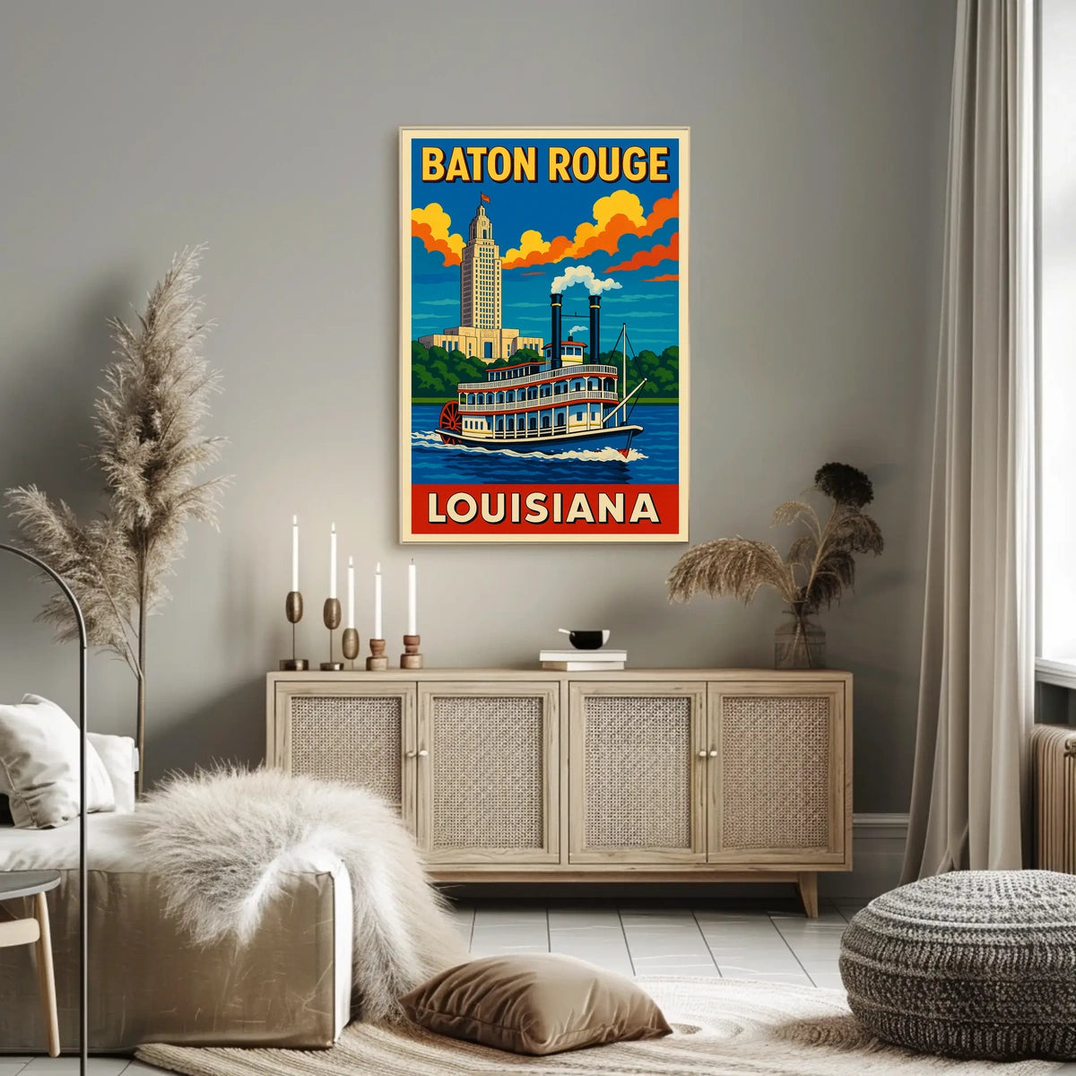 Baton Rouge Louisiana Poster