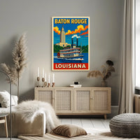 Baton Rouge Louisiana Poster