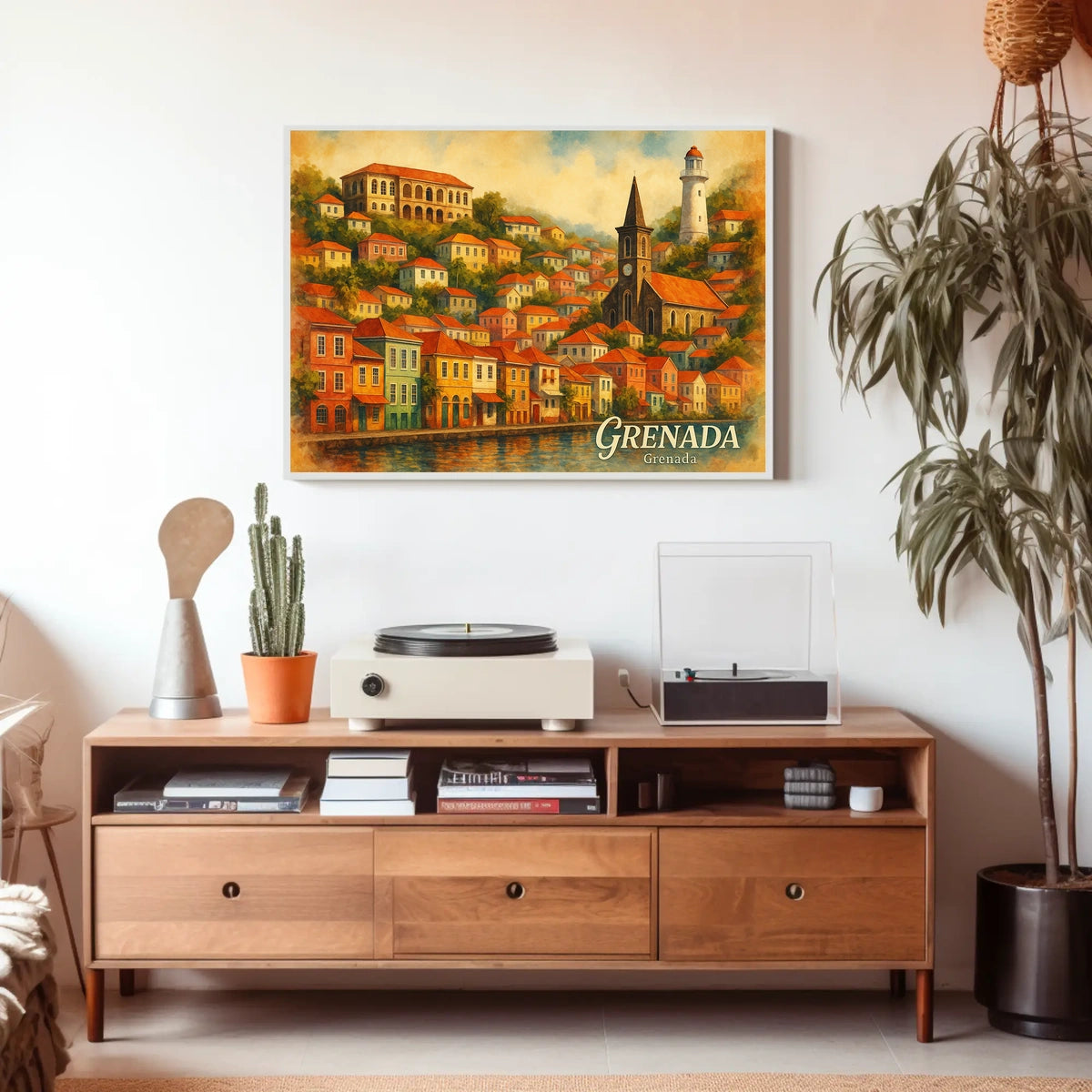 Grenada A Scenic View Poster