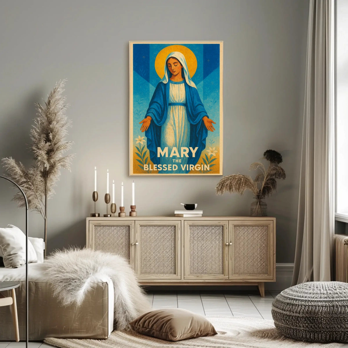 Mary The Blessed Virgin Poster