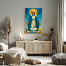 Mary The Blessed Virgin Poster