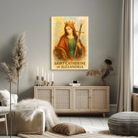 Saint Catherine of Alexandria Poster